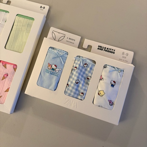 Zara Multicolor Patterned Briefs Set - Picture 3 of 3